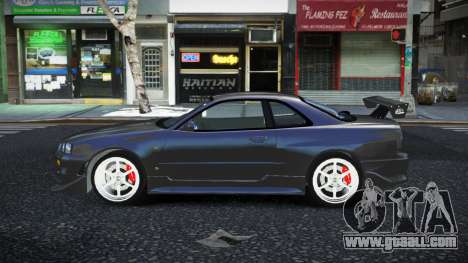 Nissan Skyline R34 Quqetihi for GTA 4