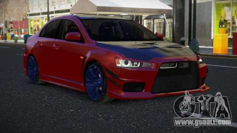 Mitsubishi Lancer Evolution X Kiyyateli for GTA 4
