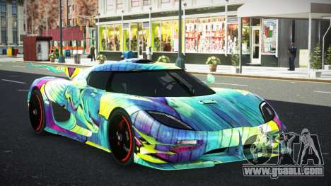 Koenigsegg Agera Jater S8 for GTA 4