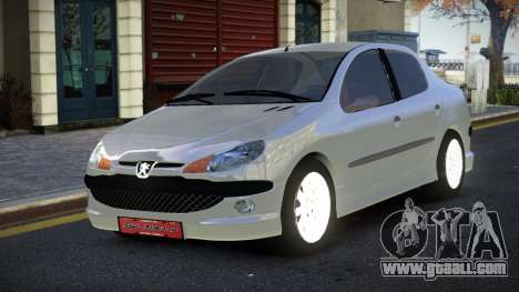 Peugeot 206 Belxav for GTA 4