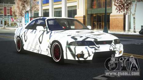 Nissan Skyline R33 Chriley S11 for GTA 4