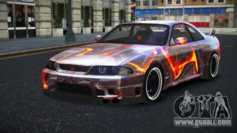 Nissan Skyline R33 Fersa S12 for GTA 4