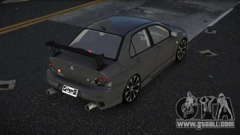 Mitsubishi Lancer Evolution VIII Vodfu for GTA 4