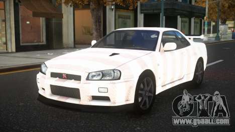 Nissan Skyline R34 Olasin S13 for GTA 4