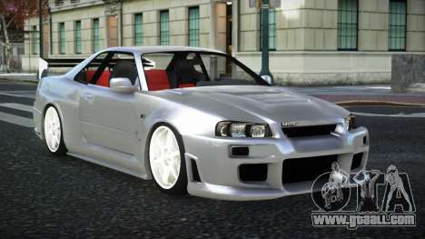 Nissan Skyline R34 Fahilol for GTA 4
