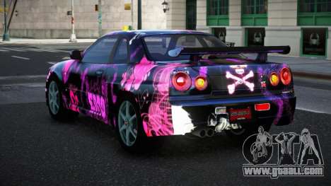 Nissan Skyline R34 Jashra S13 for GTA 4