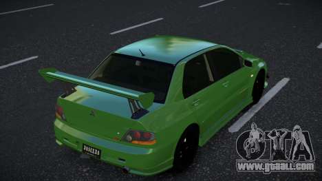 Mitsubishi Lancer Evolution VIII Quzafuro for GTA 4