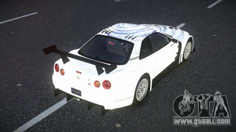Nissan Skyline R34 Japhli S9 for GTA 4