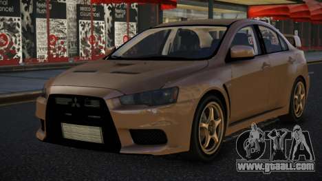 Mitsubishi Lancer Evolution X Cogwa for GTA 4