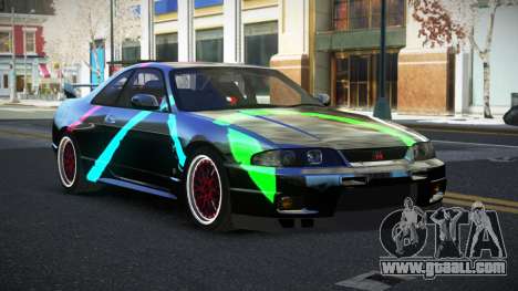 Nissan Skyline R33 Chriley S14 for GTA 4
