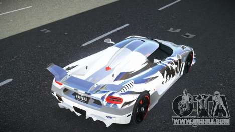 Koenigsegg Agera Jater S6 for GTA 4
