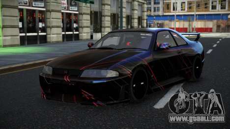 Nissan Skyline R33 GT-R Baslly S1 for GTA 4