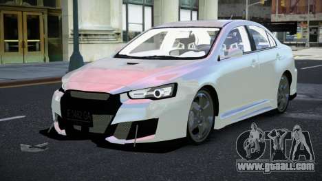 Mitsubishi Lancer Evolution X Wuxepamoz for GTA 4