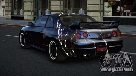 Nissan Skyline R33 Fersa S5 for GTA 4