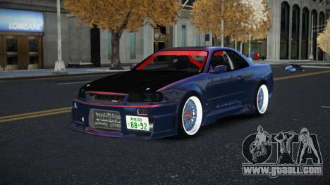 Nissan Skyline R34 Sotperofi for GTA 4