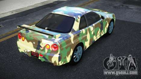 Nissan Skyline R34 Jashra S12 for GTA 4