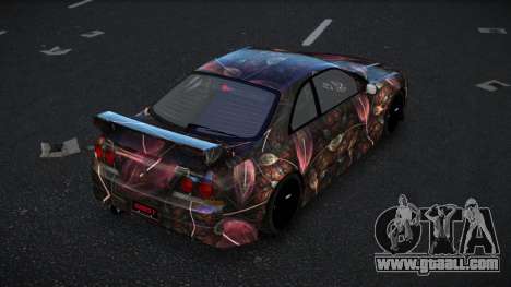 Nissan Skyline R33 GT-R Baslly S6 for GTA 4