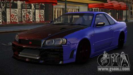 Nissan Skyline R34 Cijagas for GTA 4