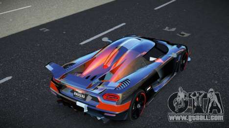 Koenigsegg Agera Jater S5 for GTA 4