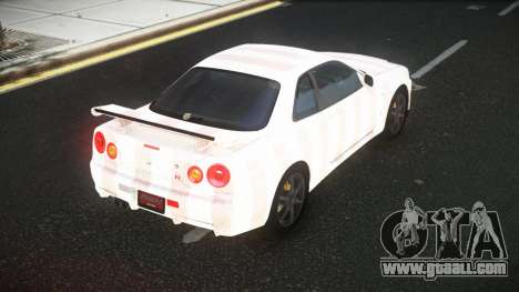 Nissan Skyline R34 Olasin S13 for GTA 4