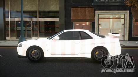 Nissan Skyline R34 Olasin S13 for GTA 4