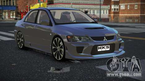 Mitsubishi Lancer Evolution VIII Vodfu for GTA 4
