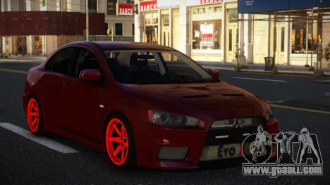 Mitsubishi Lancer Evolution X Xofiweyor for GTA 4
