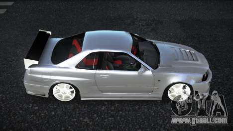 Nissan Skyline R34 Fahilol for GTA 4
