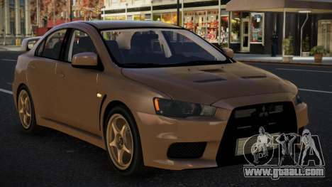 Mitsubishi Lancer Evolution X Cogwa for GTA 4