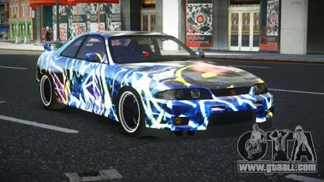 Nissan Skyline R33 Fersa S10 for GTA 4