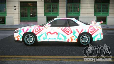 Nissan Skyline R34 Jashra S8 for GTA 4