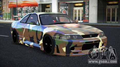 Nissan Skyline R33 GT-R Baslly S13 for GTA 4
