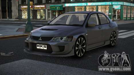Mitsubishi Lancer Evolution VIII Vodfu for GTA 4