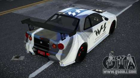 Nissan Skyline R34 Tardu for GTA 4