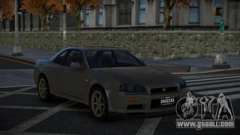 Nissan Skyline R34 Tecnoloyi for GTA 4