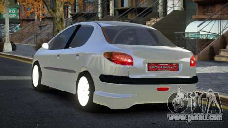 Peugeot 206 Belxav for GTA 4