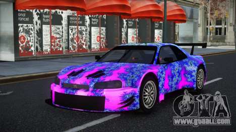 Nissan Skyline R34 Japhli S2 for GTA 4