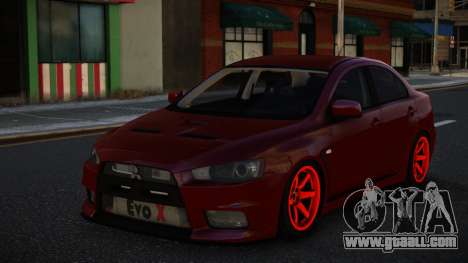 Mitsubishi Lancer Evolution X Xofiweyor for GTA 4