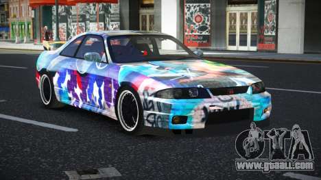 Nissan Skyline R33 Fersa S14 for GTA 4