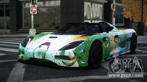 Koenigsegg Agera Brija S8 for GTA 4