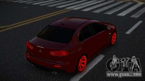 Mitsubishi Lancer Evolution X Xofiweyor for GTA 4