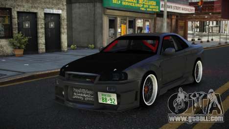 Nissan Skyline R33 Rozu for GTA 4