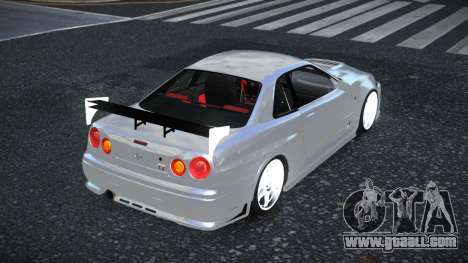 Nissan Skyline R34 Fahilol for GTA 4