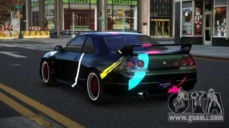 Nissan Skyline R33 Chriley S14 for GTA 4
