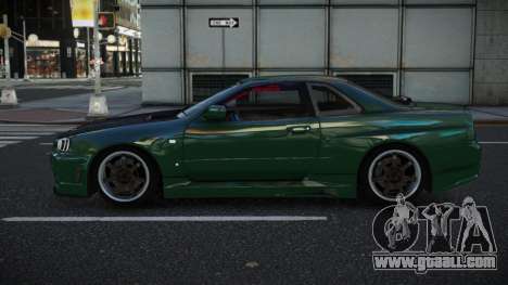 Nissan Skyline R34 Nudtap for GTA 4