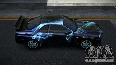 Nissan Skyline R34 Jashra S5 for GTA 4