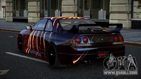 Nissan Skyline R33 GT-R Baslly S12 for GTA 4