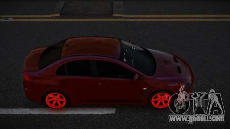Mitsubishi Lancer Evolution X Xofiweyor for GTA 4