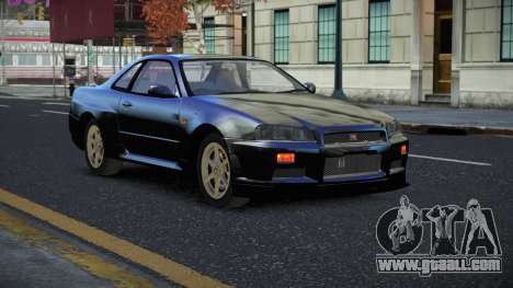 Nissan Skyline R34 Wuquroj for GTA 4