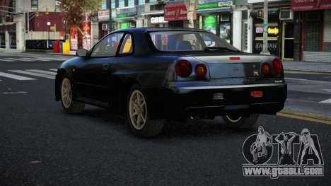 Nissan Skyline R34 Wuquroj for GTA 4